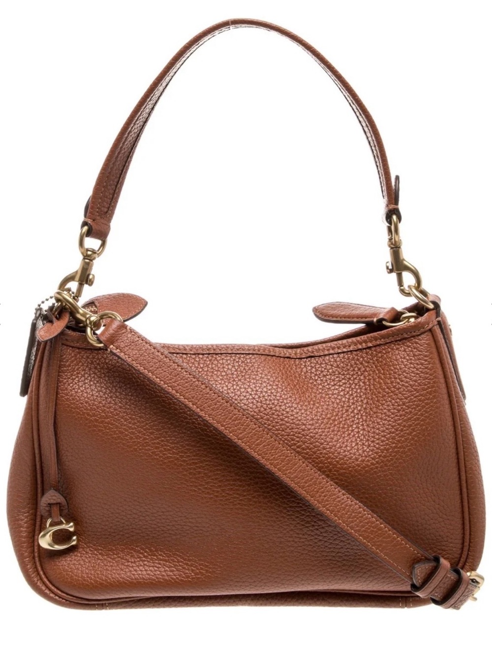 Coach Cary Crossbody Saddle Brown - Picture 2 of 4